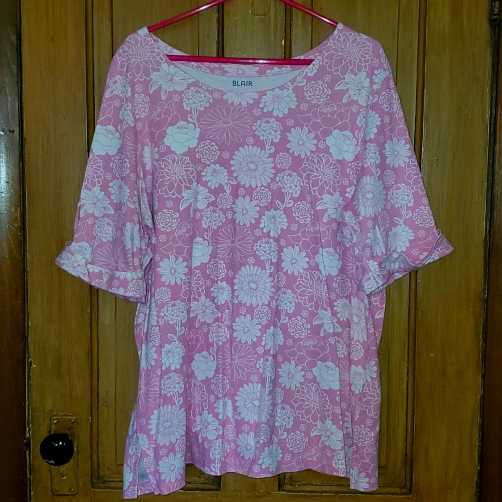 Blair Floral Pattern Tshirt XL